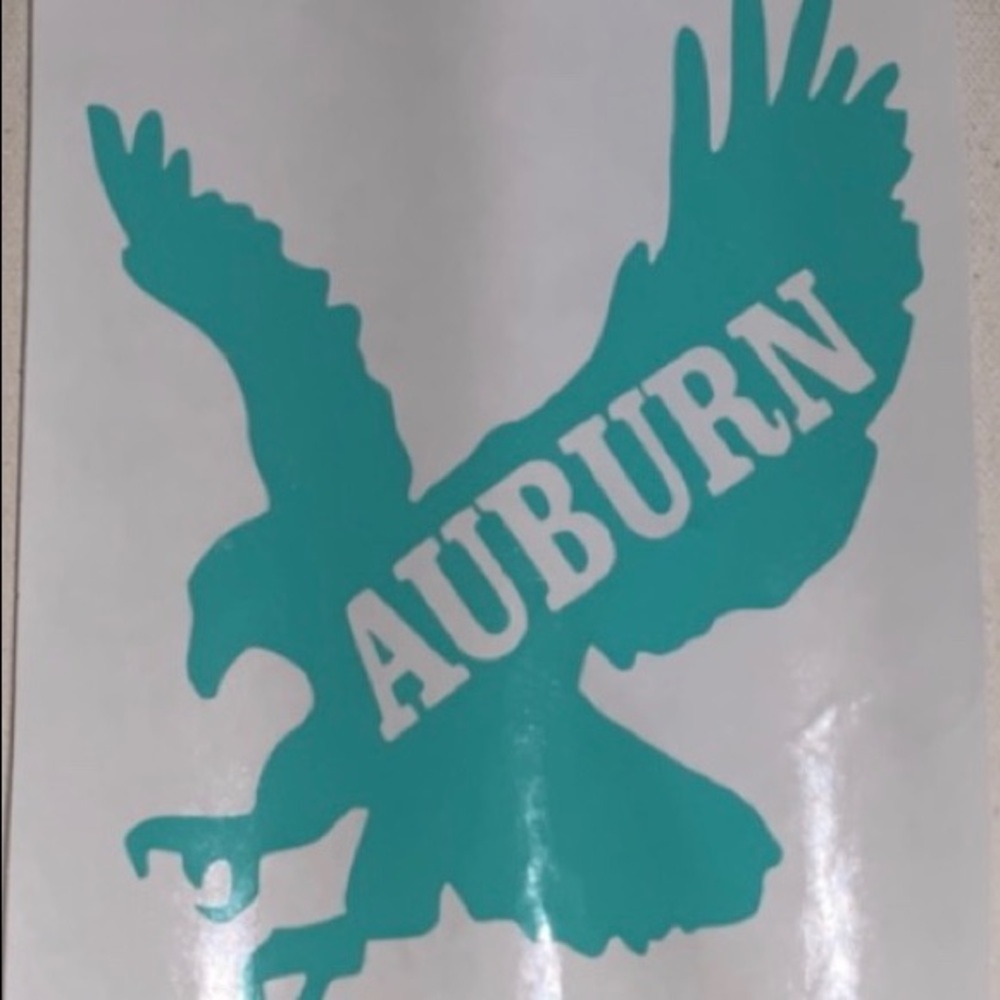 Auburn car decal